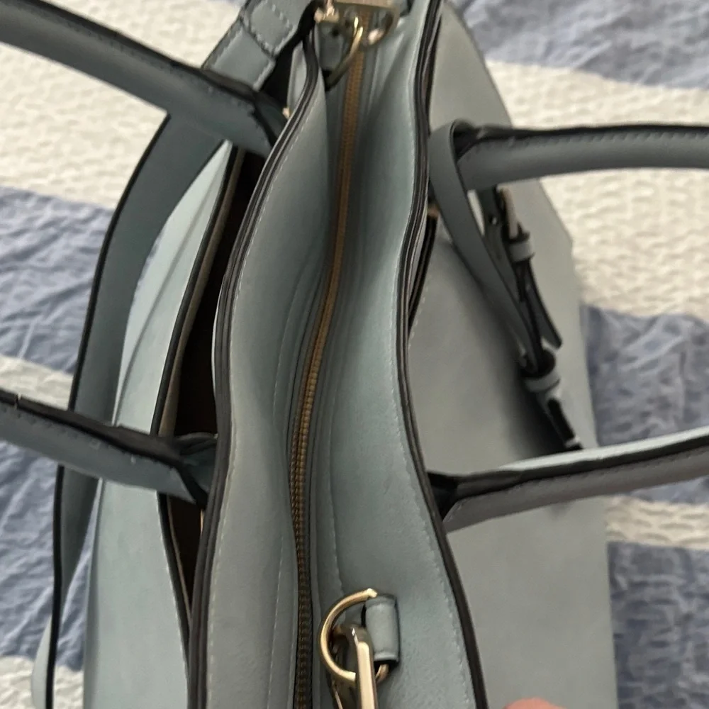 The Limited Slate Blue Satchel - Picture 6 of 8